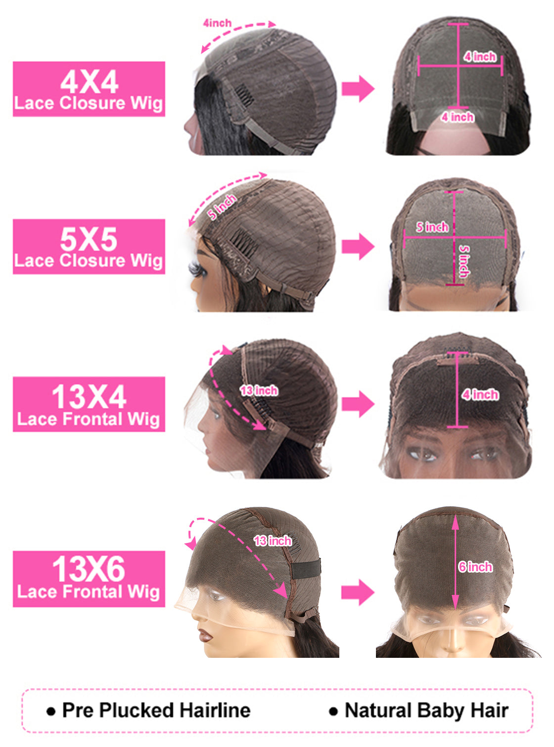 Gluna  Lace Frontal Wig Body Wave 1B/30 Highlight Color Human Virgin Hair Pre Plucked With Natural Baby Hair