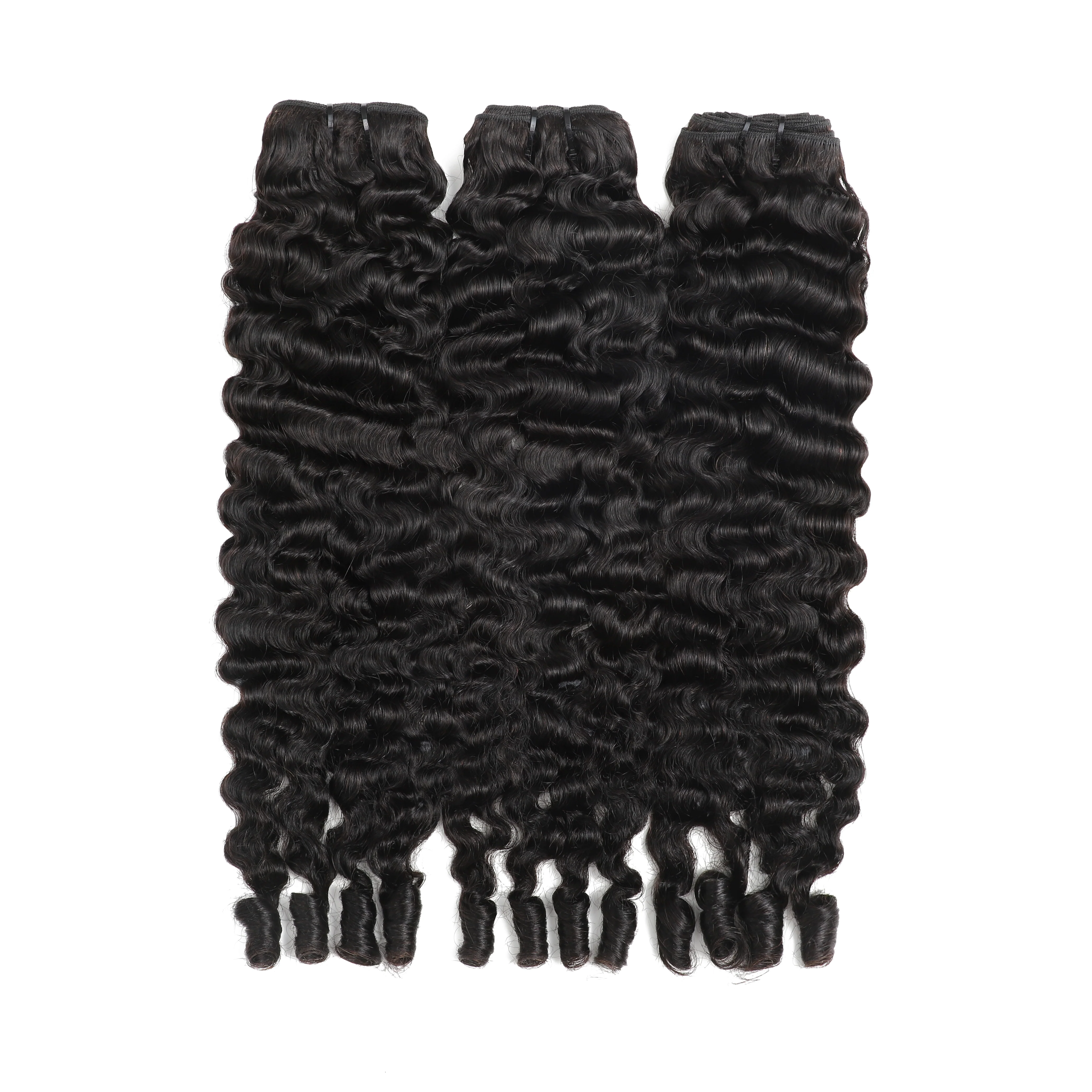 Gluna Hair Grade 10A Vigin Hair Burmese Curly 1Bundle 100% Unprocessed Human Hair Weave Natural Black