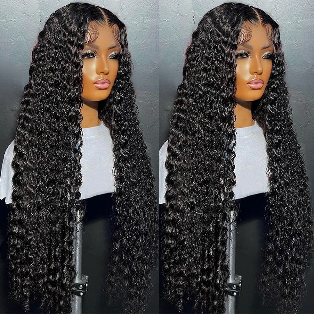 Gluna Glueless Breathable Open Cap Air Wig 4x4/5x5 Deep Curly Lace Closure Wigs  Human Virgin Hair Pre Plucked With Natural Baby Hair