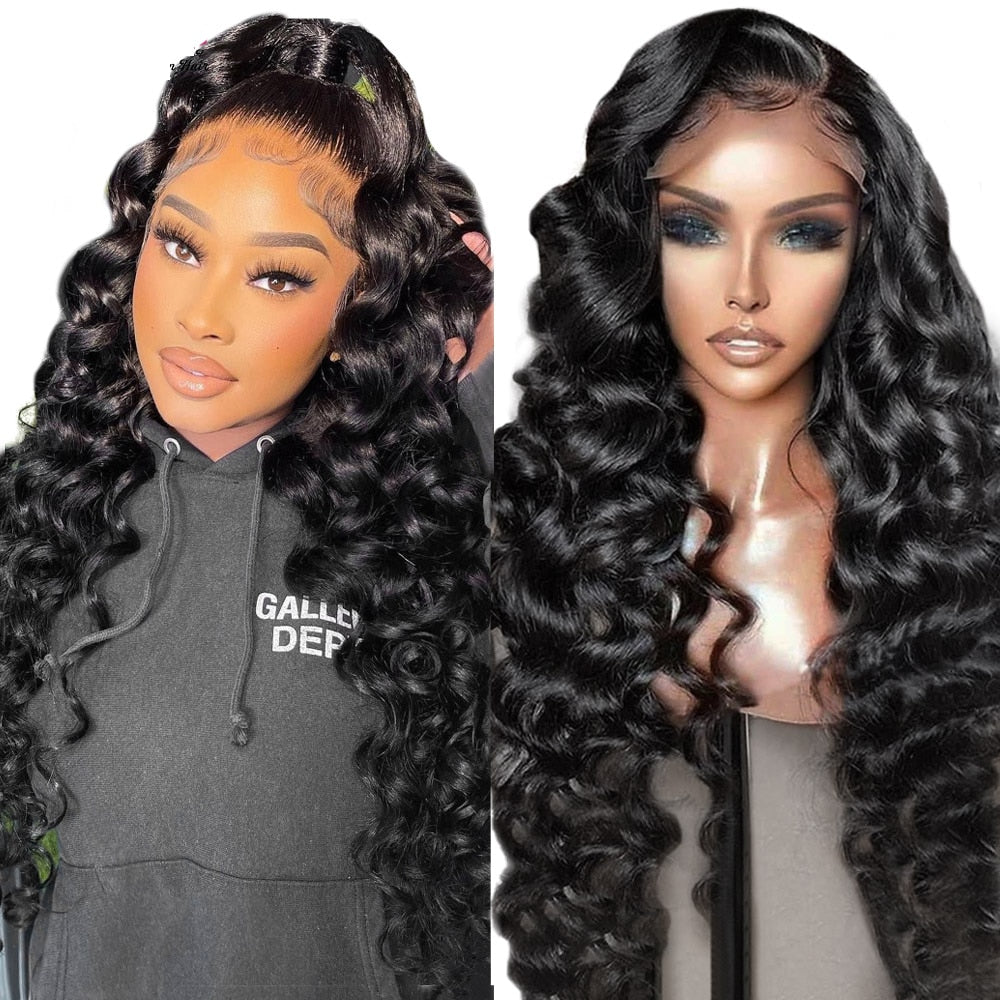 Gluna Glueless Breathable Open Cap Air Wig 4x4/5x5  Loose Wave Lace Closure Wigs  Human Virgin Hair Pre Plucked With Natural Baby Hair