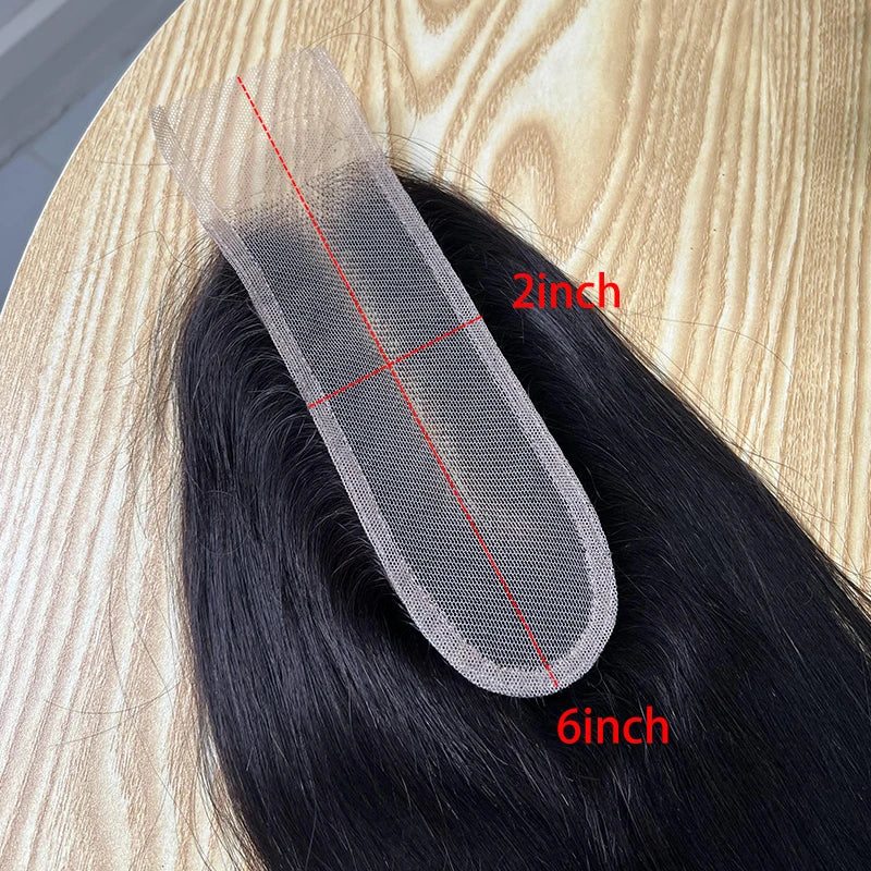 Gluna Straight 2x6 /6x6 /360 Lace Closure Body Wave 2x6 /6x6 /360 HD Closures Virgin Human Hair Natural Color