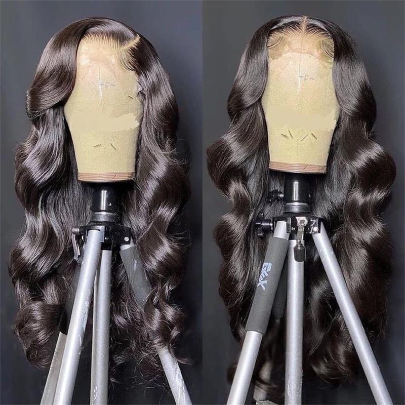 Gluna 13x4 HD Lace Frontal Wigs Body Wave Human Hair Healthy Virgin Hair Pre Plucked With Natural Baby Hair For Women