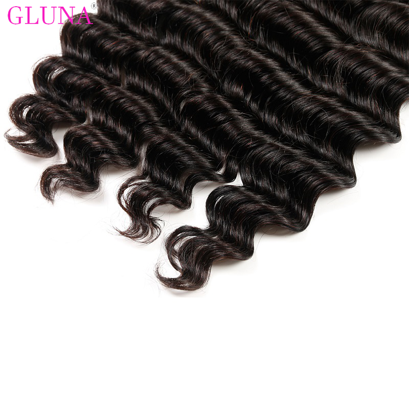 Gluna Hair Loose Deep Wave Hot 8A/10A Bundles Remy Hair 100% Human Hair Loose Deep Wave Hair Extension 8-36Inch